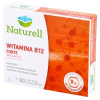Naturell Witamina B-12 Forte 60 tabletek do ssania