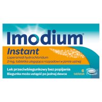 Imodium Instant, 6 tabletek