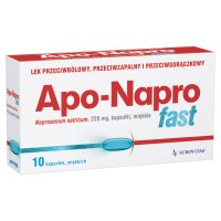Apo-Napro Fast kaps.miękkie 0,22g 10kaps.