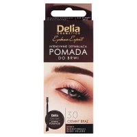 Delia Cosmetics Eyebrow Expert Pomada do brwi Ciemny Brąz 1szt