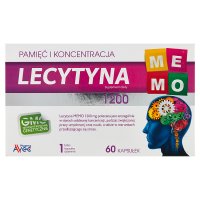 LECYTYNA MEMO 1200 60 kapsułek