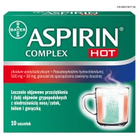 Aspirin BAYER Complex HOT 10 saszetek