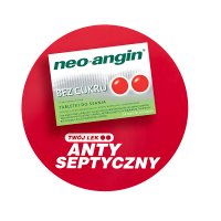 Neo-angin bez cukru , 24 tabletki