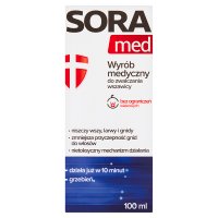 Sora med płyn do zwalczania wszawicy 100 ml