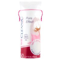 CLEANIC Płatki kosmetyczne Pure Effect Soft Touch, 50 sztuk