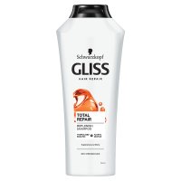 Schwarzkopf Gliss Kur Total Repair Szampon do włosów suchych i zniszczonych 400ml