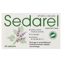 SEDAREL 500 mg 20 tabletek