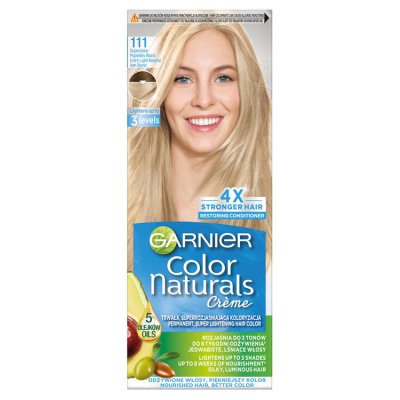 Garnier Color Naturals Krem koloryzujący nr 111 Superjasny Popielaty Blond 1op