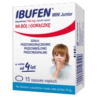Ibufen Mini Junior  15 kapsułek miękkich
