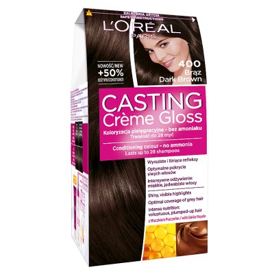 Casting Creme Gloss Krem koloryzujący nr 400 Brąz