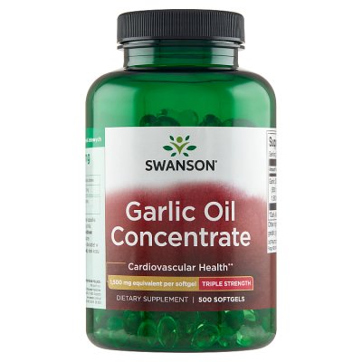 Swanson Garlic Oil x 500 kaps