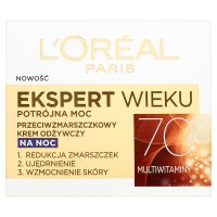 Loreal Ekspert Wieku 70+ Krem odżywczy na noc 50ml