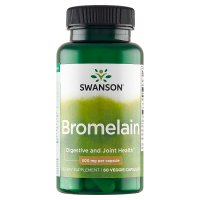 SWANSON BROMELAINA MAKSYMALNA MOC 60 kapsułek