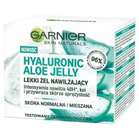 Garnier Skin Naturals Hyaluronic Aloe Jelly Lekki Żel nawilżający do twarzy  50ml
