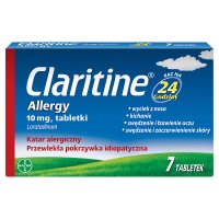 Claritine Allergy 10mg , 7 tabletek