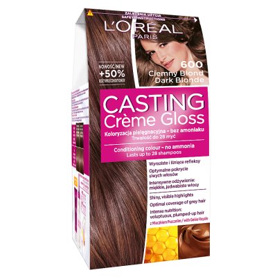 Casting Creme Gloss Krem koloryzujący nr 600 Ciemny Blond